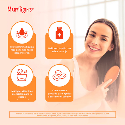 MARY RUTHS NARANJA :CRECIMIENTO DE CABELLO X 1000 ML