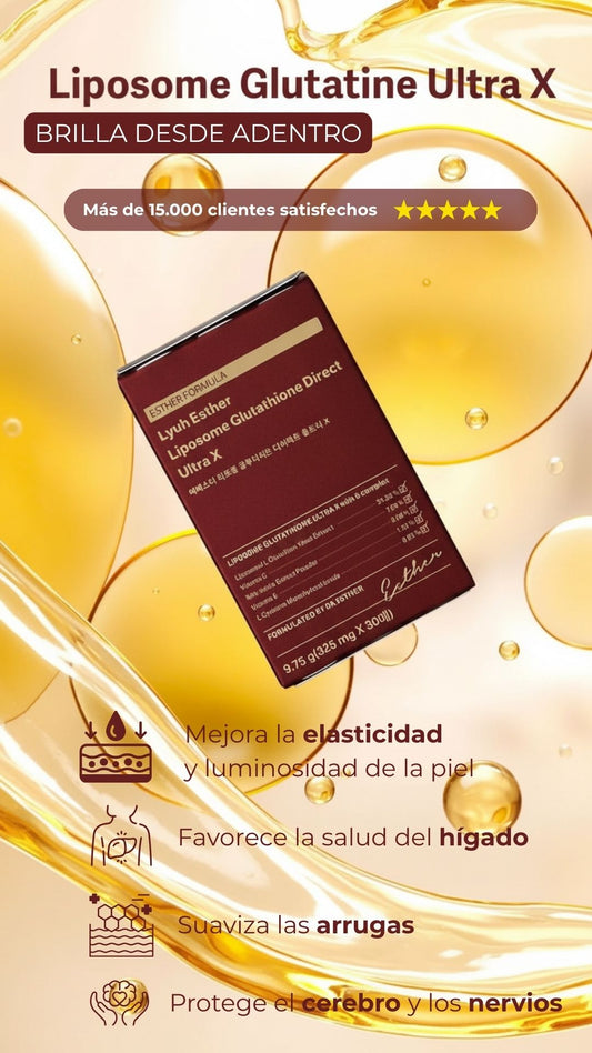 ESTHER FORMULA Glutatión liposomal X30