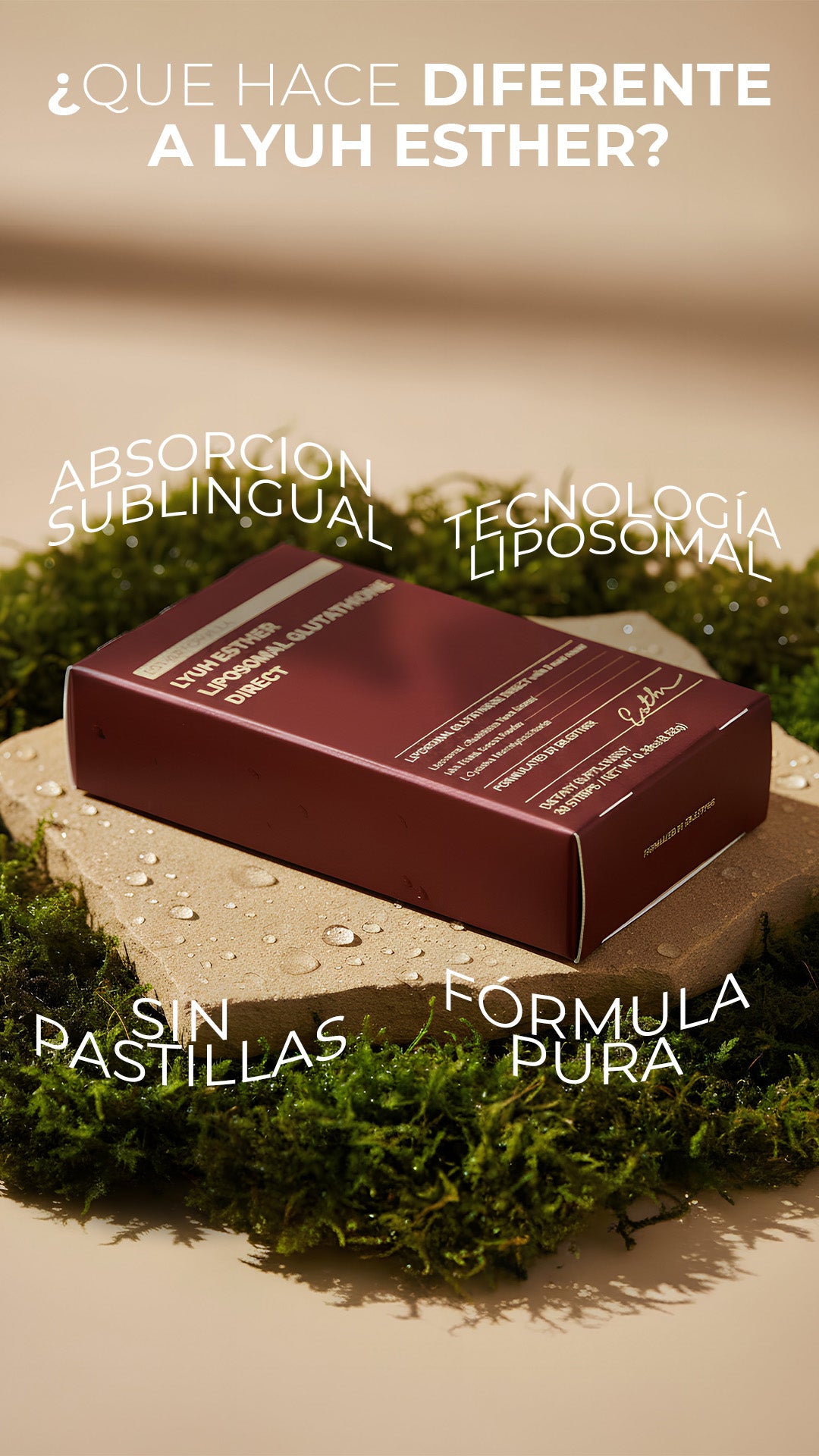 ESTHER FORMULA Glutatión liposomal X30