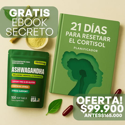 ASHWAGANDHA 5500mg x 100 Cápsulas