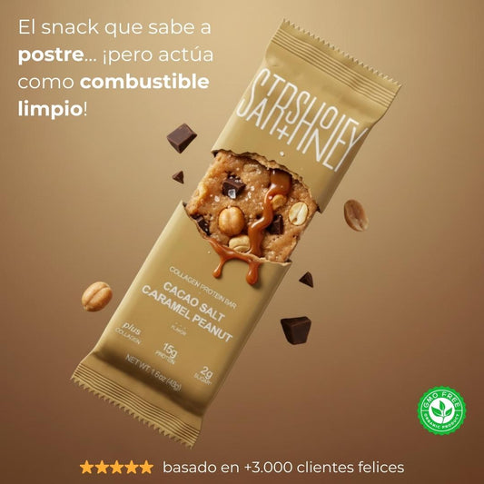 Cacao Salted Caramel Peanut – Stars & Honey Pack X10 Barras